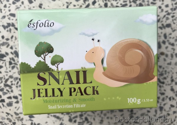 Esfolio Snail Jelly Pack отзыв